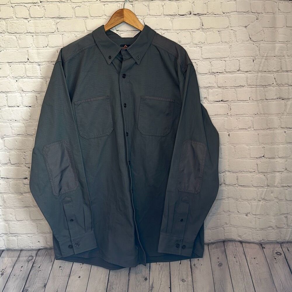 Ridgecut Toughwear Men's Shacket Shirt Jacket Grey Size XLT